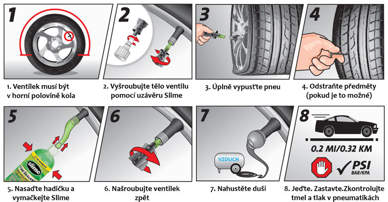 NÁVOD – MANUÁL POUŽITÍ BEZDUŠOVÝCH TMELŮ SLIME