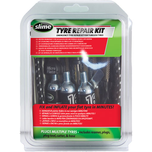 Slime Tyre Repair Kit – Opravná sada knotem s CO2